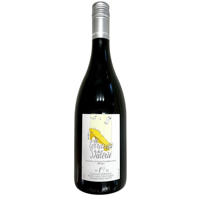 【世界遺産「ラヴォーのブドウ段々畑」のワイン】シャスラ100％白ワイン, Terrasses de Valerie  テラス・ド・ヴァレリー、 Lavaux AOC Epesses エペス, 2022, 750ml