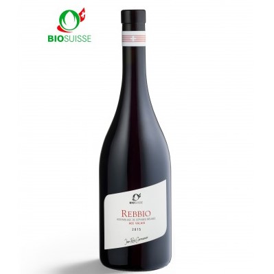 【スイス・ヴァレー州ブレンド赤ワイン】REBBIO レブビオ, 2022, BIO SUISSE ビオ・スイス認定品, 750ml