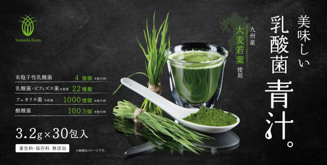 【定期購入】美味しい乳酸菌青汁。