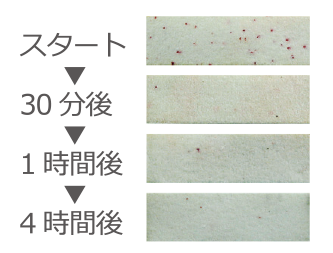 水素水シャワーヘッドタブレット 検査結果