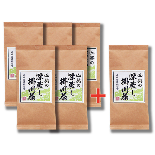 深蒸し掛川茶〈選〉6本セット