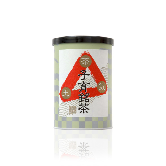 子育銘茶〈赤〉 100g 紙缶