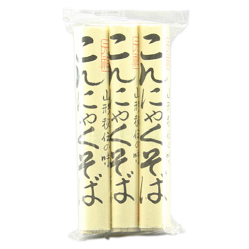 山形秘伝 こんにゃくそば 3束入