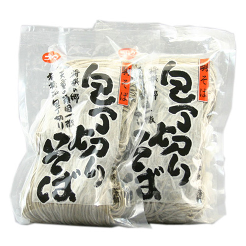 包丁切り駒そば 2袋入（生そば）【ご入金確認後手配のためお時間をいただきます】