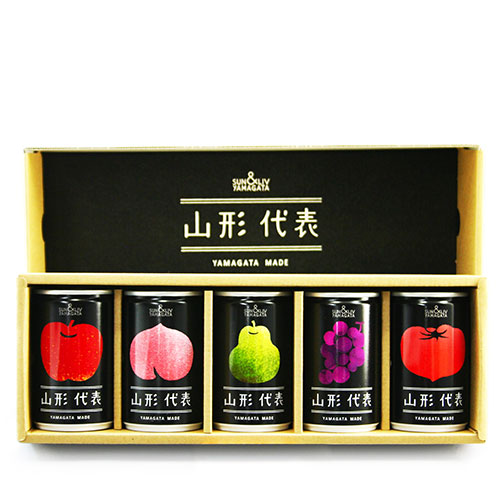 山形代表ジュース5缶入　※セット内容は在庫状況により変わります