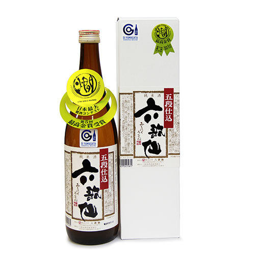 六歌仙 純米酒五段仕込み