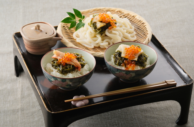 海鮮ぶっかけ丼セット