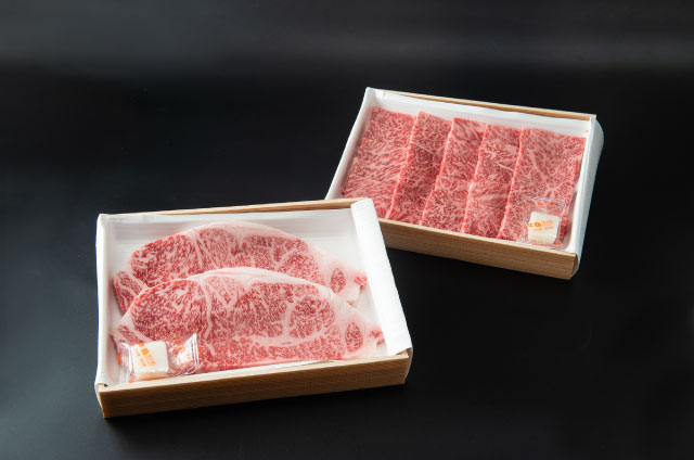 博多和牛すき焼き用400g＋ステーキ200g×2枚