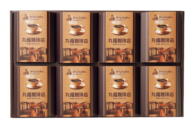 丸福珈琲店　伝承香味ブレンド詰合せ８箱入_02
