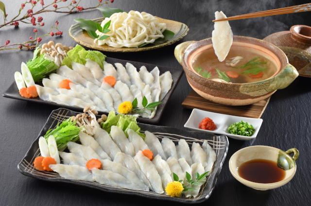 天然ふぐしゃぶ鍋・うどん付きセット（3～4人前）_01