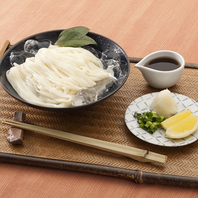 NU-30】 手延べのどごしうどん「つる美」 (80g×2束)×6袋 