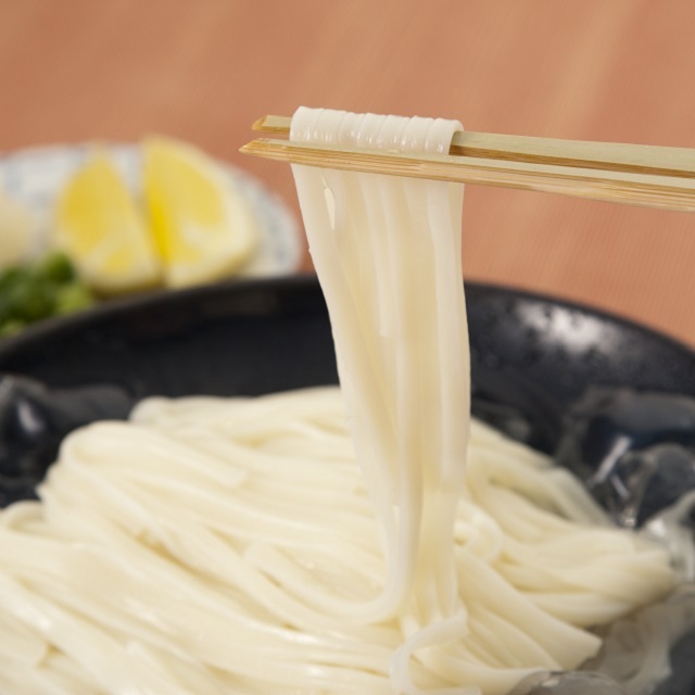 NU-30】 手延べのどごしうどん「つる美」 (80g×2束)×6袋 