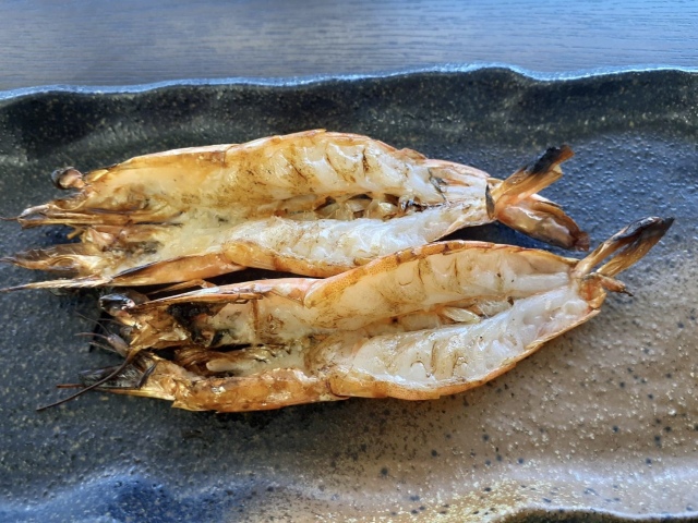 エビのひもの