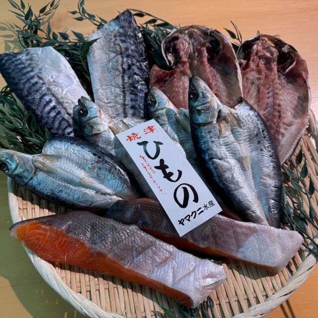 朝干し！旬の魚のひもの詰め合わせ