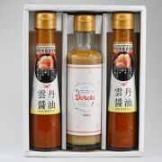 ドレビと雲丹醤油の3本ギフトセット