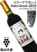 塩山洋酒 ベリーアリカント 2024 750ml  [日本ワイン][フルボディ]