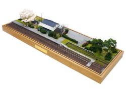 花咲くいろは 湯乃鷺駅ジオラマ