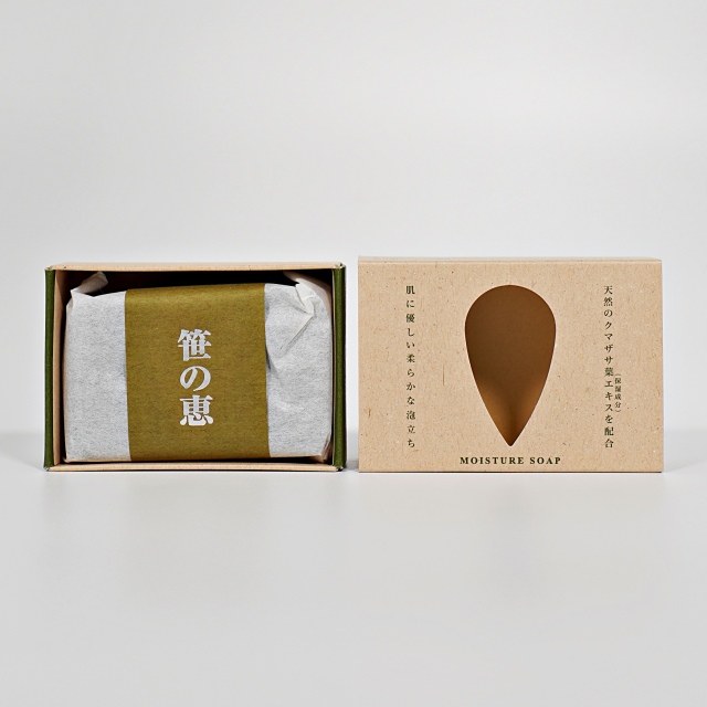 笹の恵 モイスチャーソープ 85ｇ クマ笹