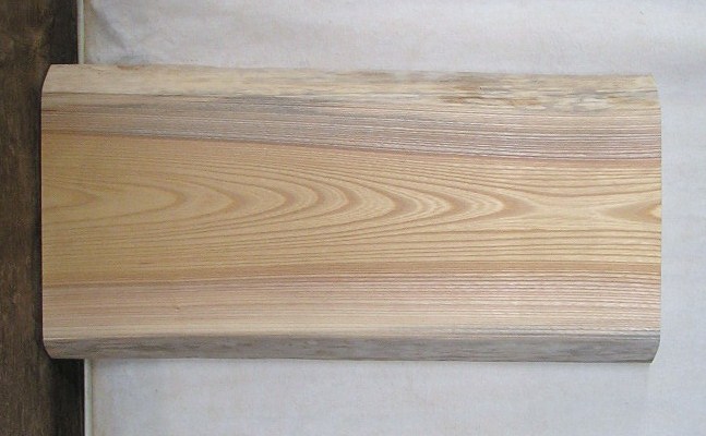 【送料・手数料無料】　山成林業　特小無垢一枚板　ＫＥ－３４９　小型看板に最適ケヤキ板