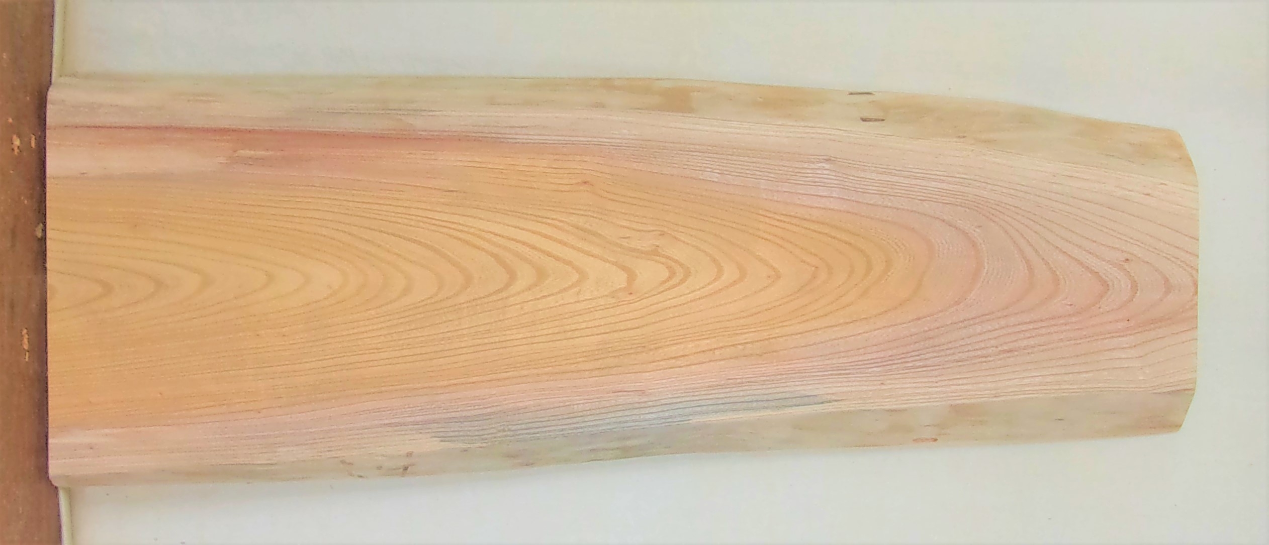 【送料・手数料無料】　山成林業　小型無垢一枚板　ＫＤ－５９６　ケヤキ　小型看板に最適　