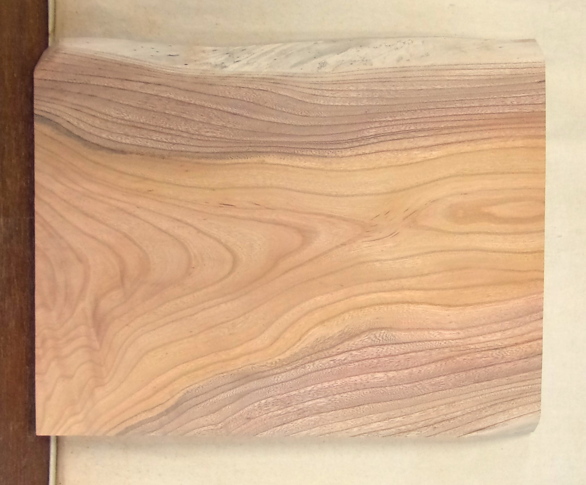 木の看板　小型無垢一枚板　ＫD－７５８　ケヤキ　素材通販専門店　山成林業