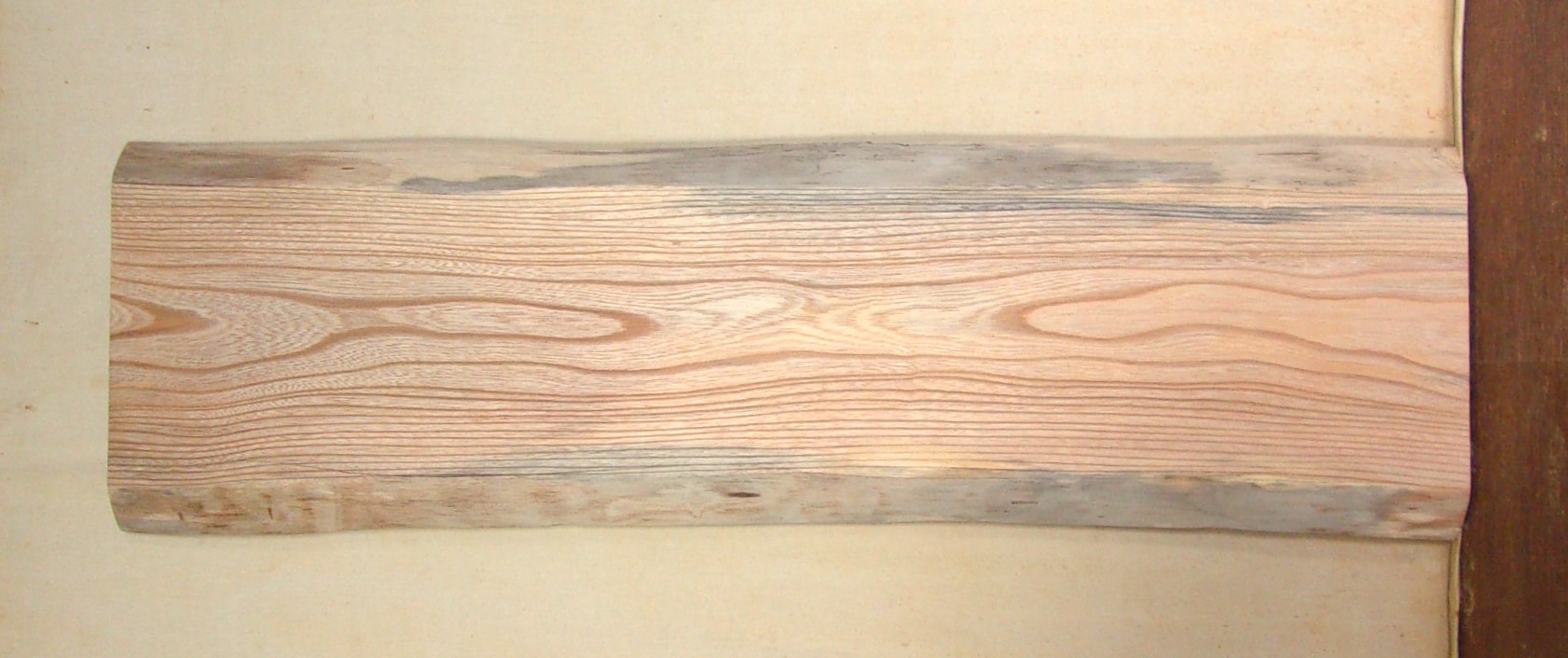 【送料・手数料無料】　山成林業　特価中型無垢一枚板　ＫC-７７５　ケヤキ　中型看板に最適　