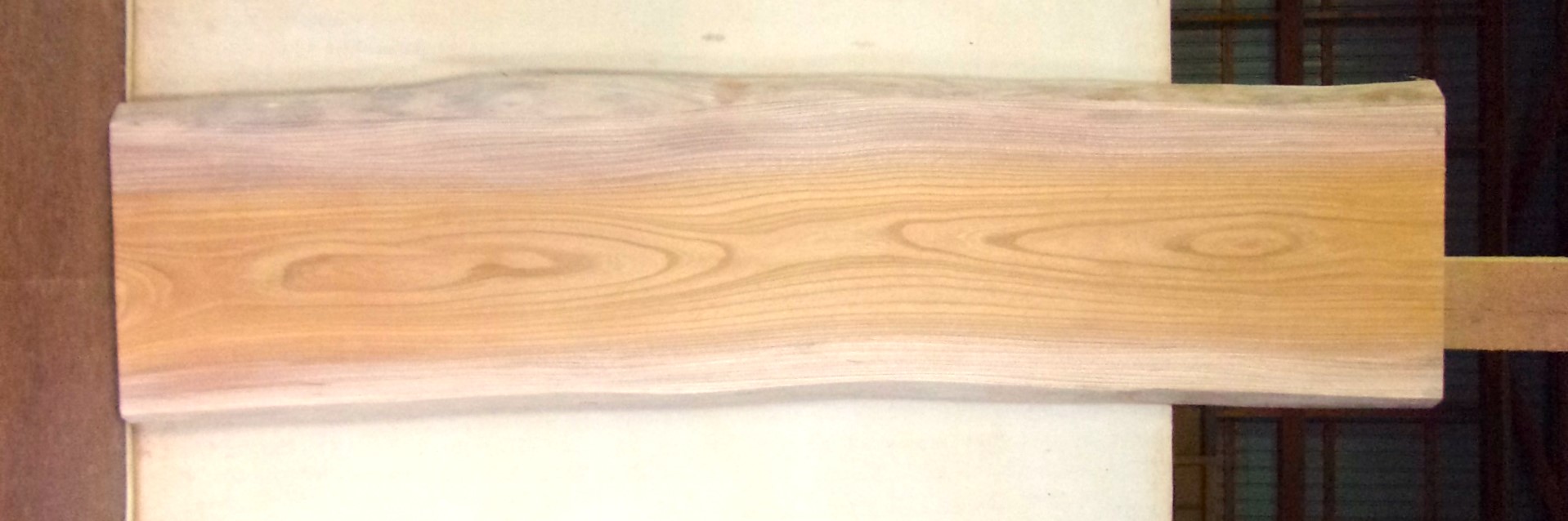 木の看板　特大型無垢一枚板　ＫA－７８４　ケヤキ　素材通販専門店　山成林業