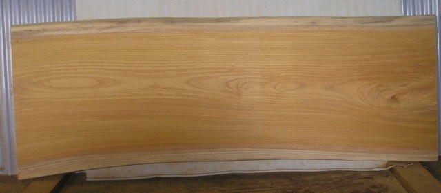 看板テーブルに最適　Ｆ－４３０　ケヤキ板　１５２０×５８０×４１ｍｍ