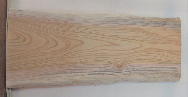 【送料・手数料無料】　山成林業　小型無垢一枚板　ＫＤ－５８５　ケヤキ　小型看板に最適　