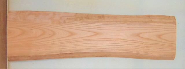 【送料・手数料無料】　山成林業　小無垢一枚板 KD-60９　ケヤキ看板に最適