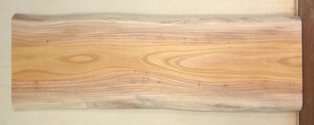 【送料・手数料無料！】　特価素材　中型無垢一枚板　ＫC－７６４　ケヤキ　中型看板に最適　