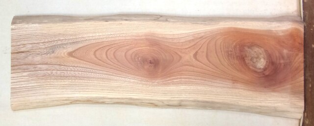 【送料・手数料無料】　山成林業　特価中型無垢一枚板　ＫC-７７０　ケヤキ　中型看板に最適　