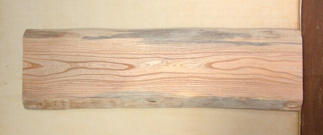 【送料・手数料無料】　山成林業　特価中型無垢一枚板　ＫC-７７５　ケヤキ　中型看板に最適　