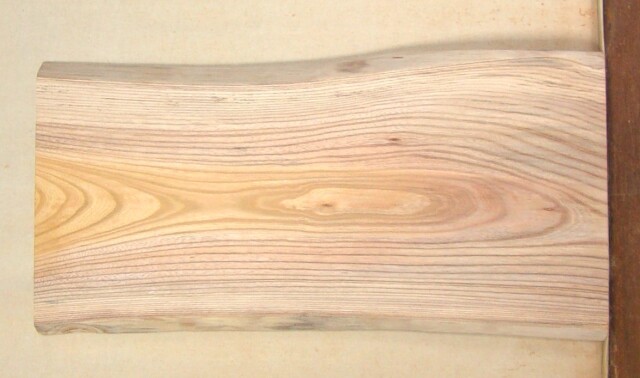 木の看板　小型無垢一枚板　ＫD－７７７　ケヤキ　素材通販専門店　山成林業