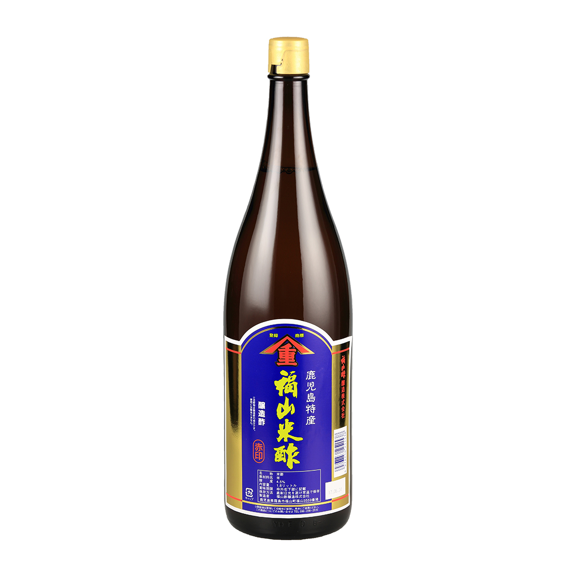 福山米酢 赤印 1800ml