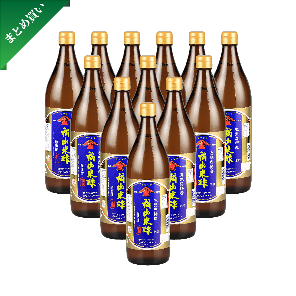 福山米酢 赤印 900ml 12本セット