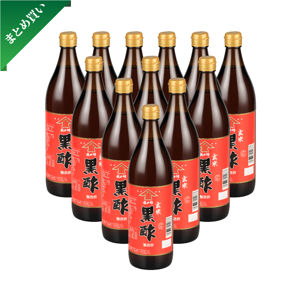 玄米黒酢 900ml 12本セット