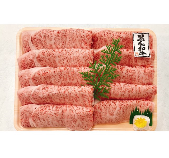 黒毛和牛　特上霜降り　すき焼　5人〜6人前