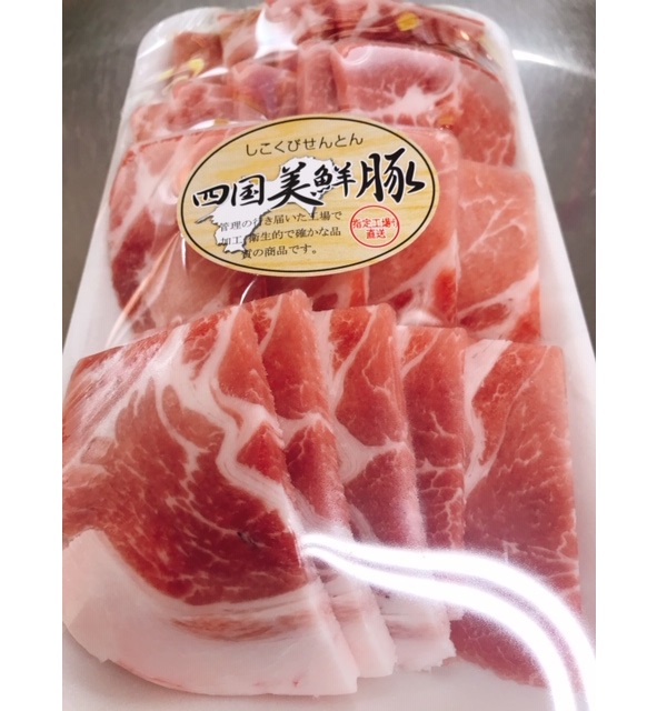 四国美鮮豚　豚ロース焼肉200g
