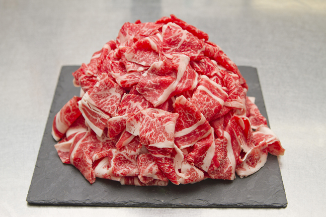 【BIGセール】国産　牛(上)切落し　300g