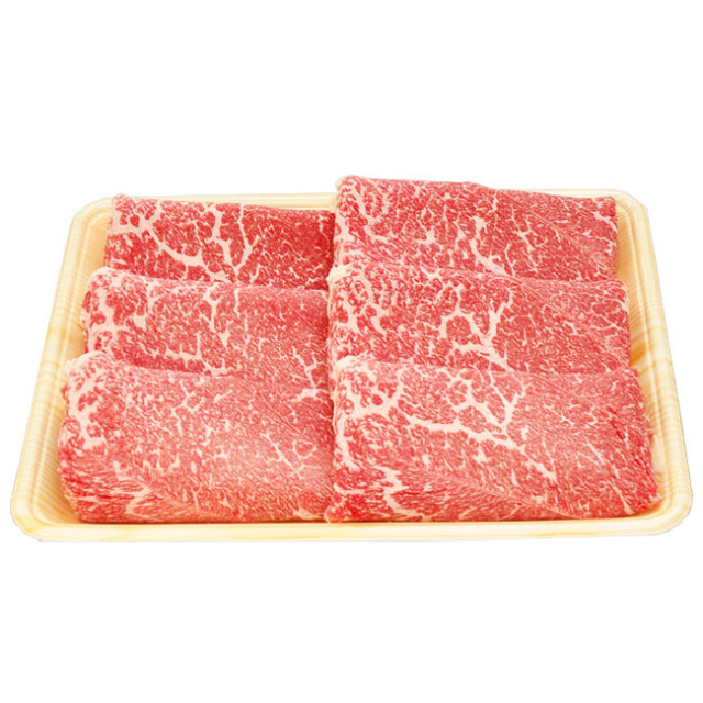 国産牛 赤身すき焼き用スライス 3人前（500g）