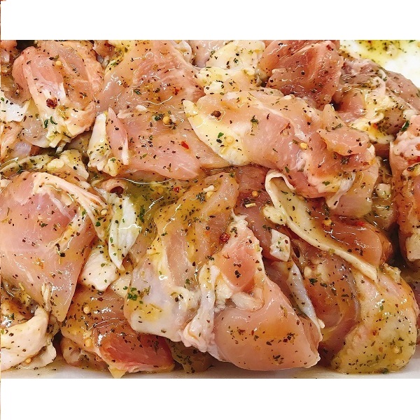 鶏もも　味付き　バジルチキン300g