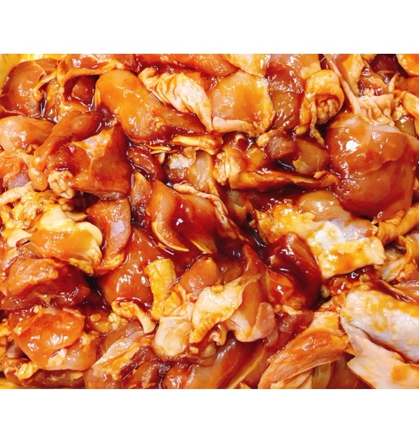 焼くだけ！　鶏ももチキンソース