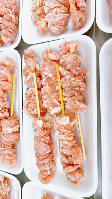 肉厚！大きい 国産　せせり串　5本入