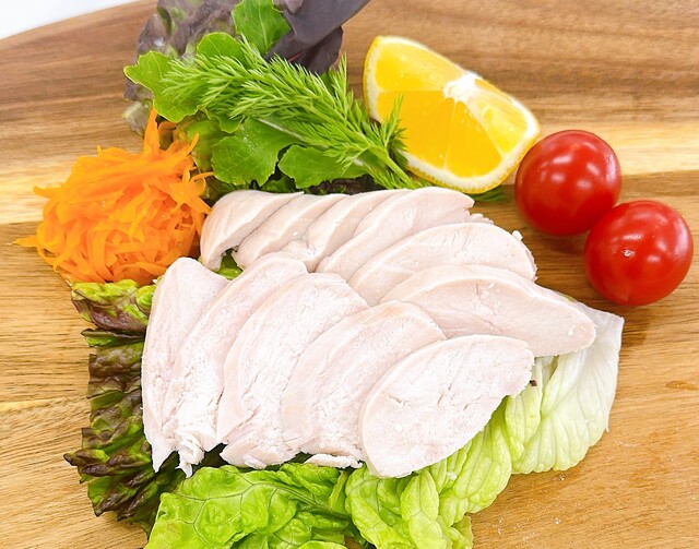 限定！　スチーム窯で作る　つくば鶏むね肉　蒸し鶏