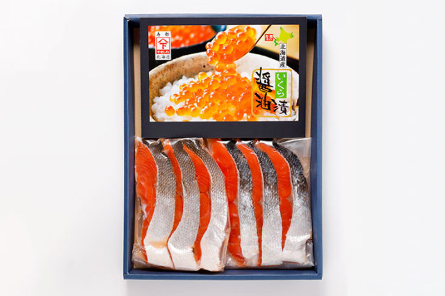 いくらと紅鮭のセット～ギフトに最適