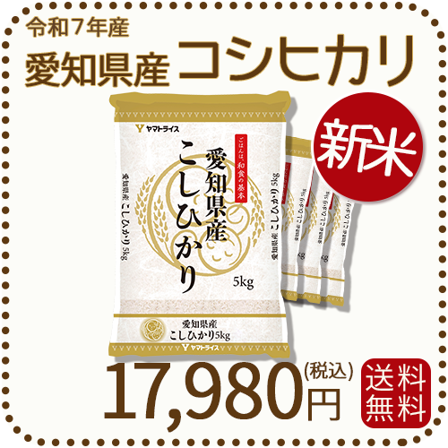 愛知県産コシヒカリ20kg 新米