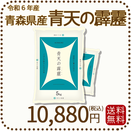 青森県産青天の霹靂 10kg（5kg×2袋） 令和6年産 ヤマトライス 本店