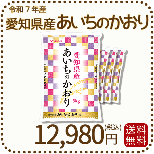愛知県産あいちのかおり 白米 20kg（5kg×4袋） 米 お米 令和7年産