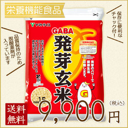 《SALE》【栄養機能食品】GABA 発芽玄米 9kg (1.5kg×6袋)　※のし同封不可商品※
